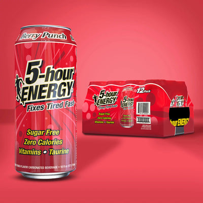 Berry Punch Flavor Extra Strength 5-hour ENERGY Drink 12-pack