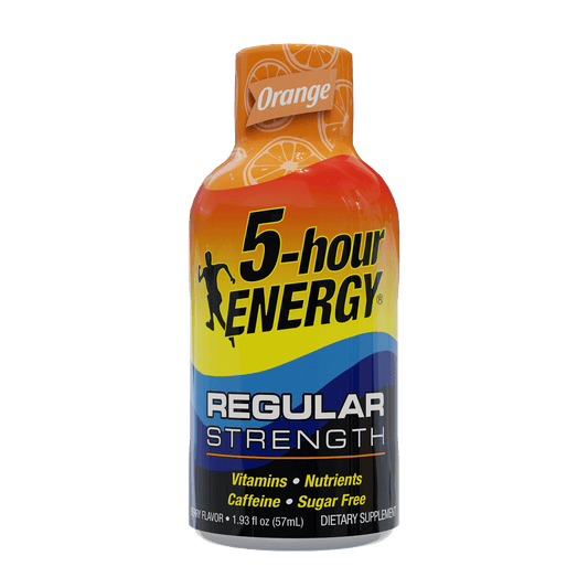 Orange Flavor Regular Strength 5-hour ENERGY Shots