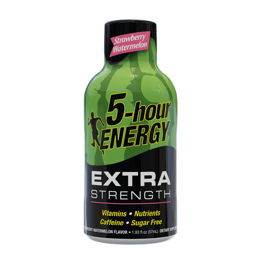 Strawberry Watermelon Flavor Extra Strength 5-hour ENERGY Shots