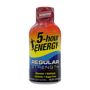 Pomegranate Flavor Regular Strength 5-hour ENERGY Shots