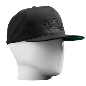 5-hour ENERGY Black Baseball Cap with Black Logo