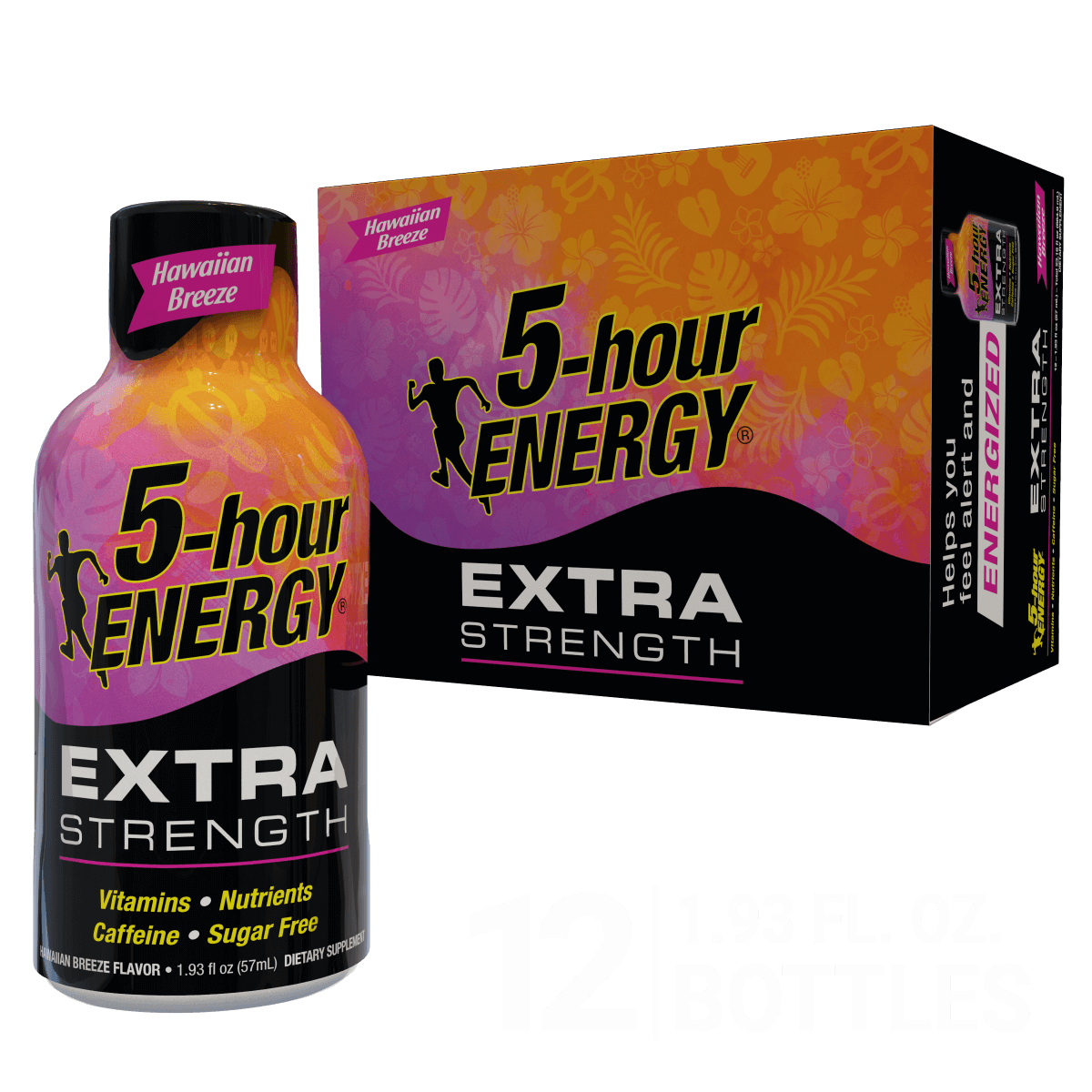 Hawaiian Breeze Flavor Extra Strength 5-hour ENERGY Shots