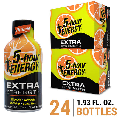 Orange Flavor Extra Strength 5-hour ENERGY Shots