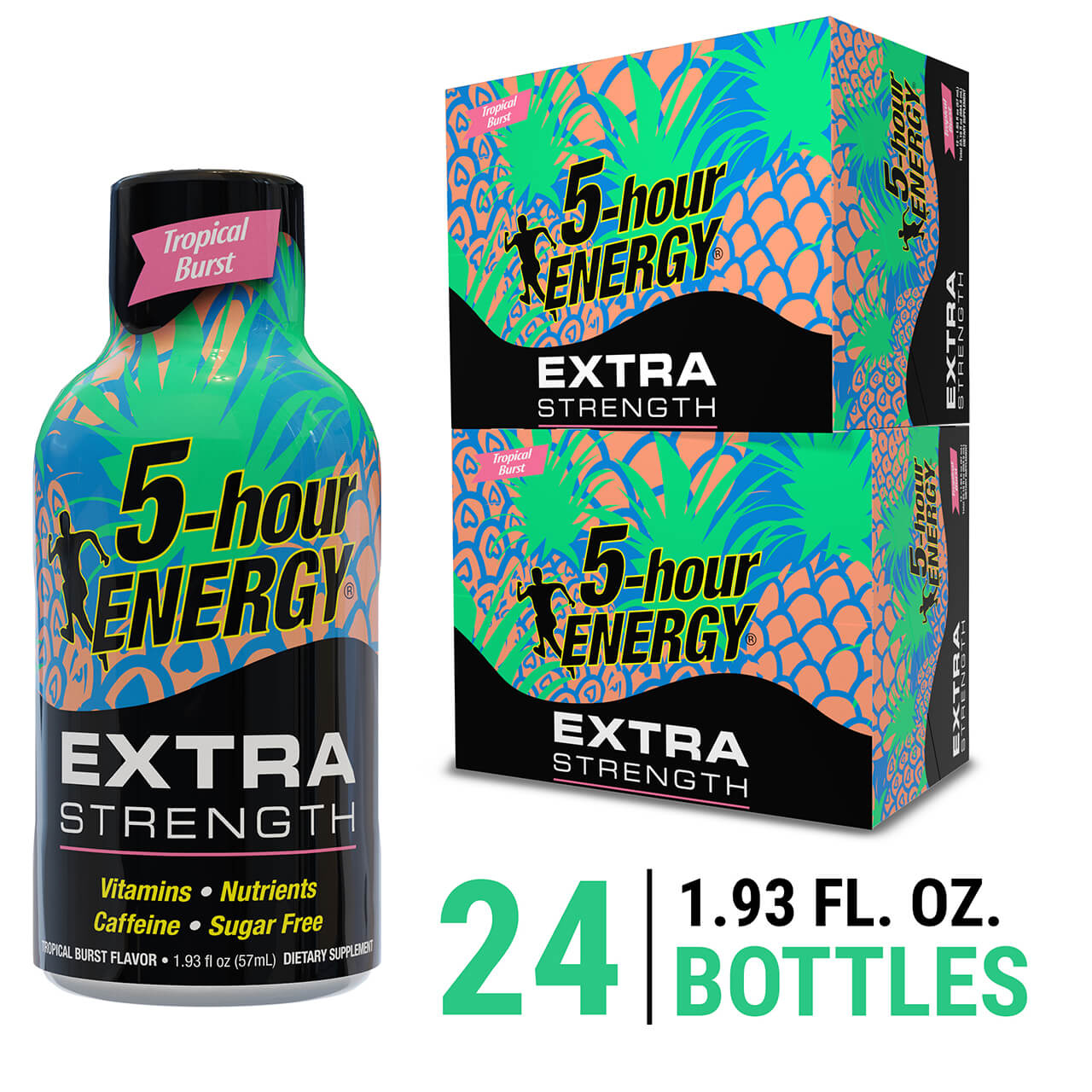 Tropical Burst Flavor Extra Strength 5-hour ENERGY Shots