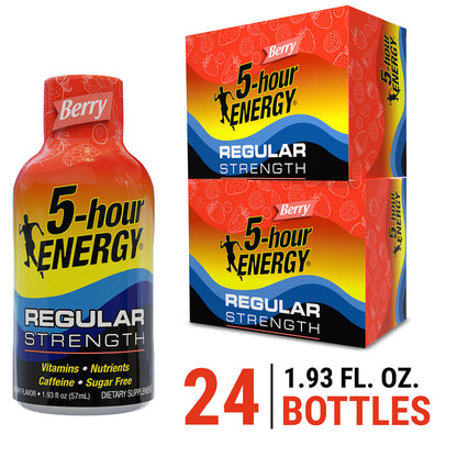 Berry Flavor Regular Strength 5-hour ENERGY Shots