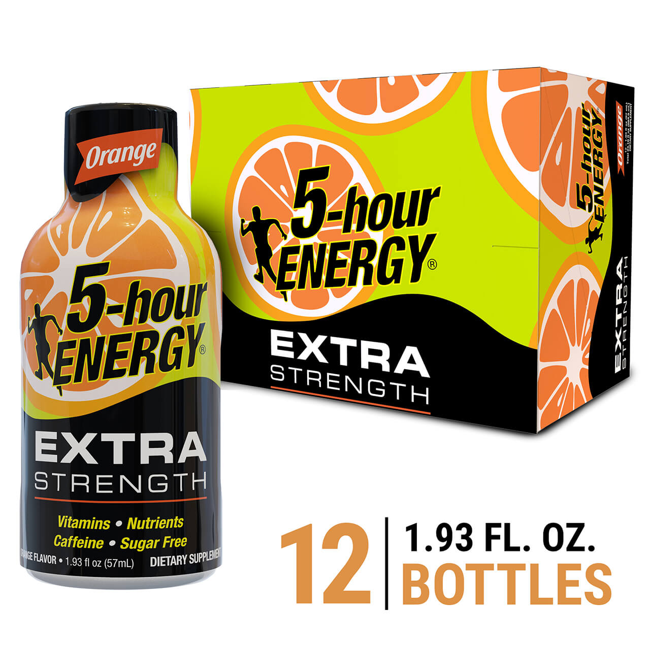 Orange Flavor Extra Strength 5-hour ENERGY Shots