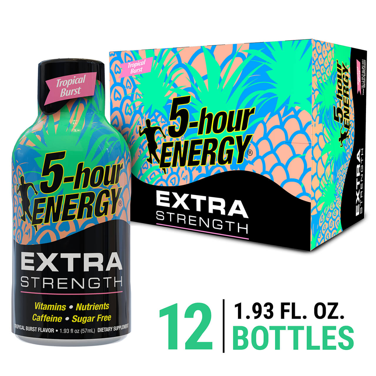 Tropical Burst Flavor Extra Strength 5-hour ENERGY Shots