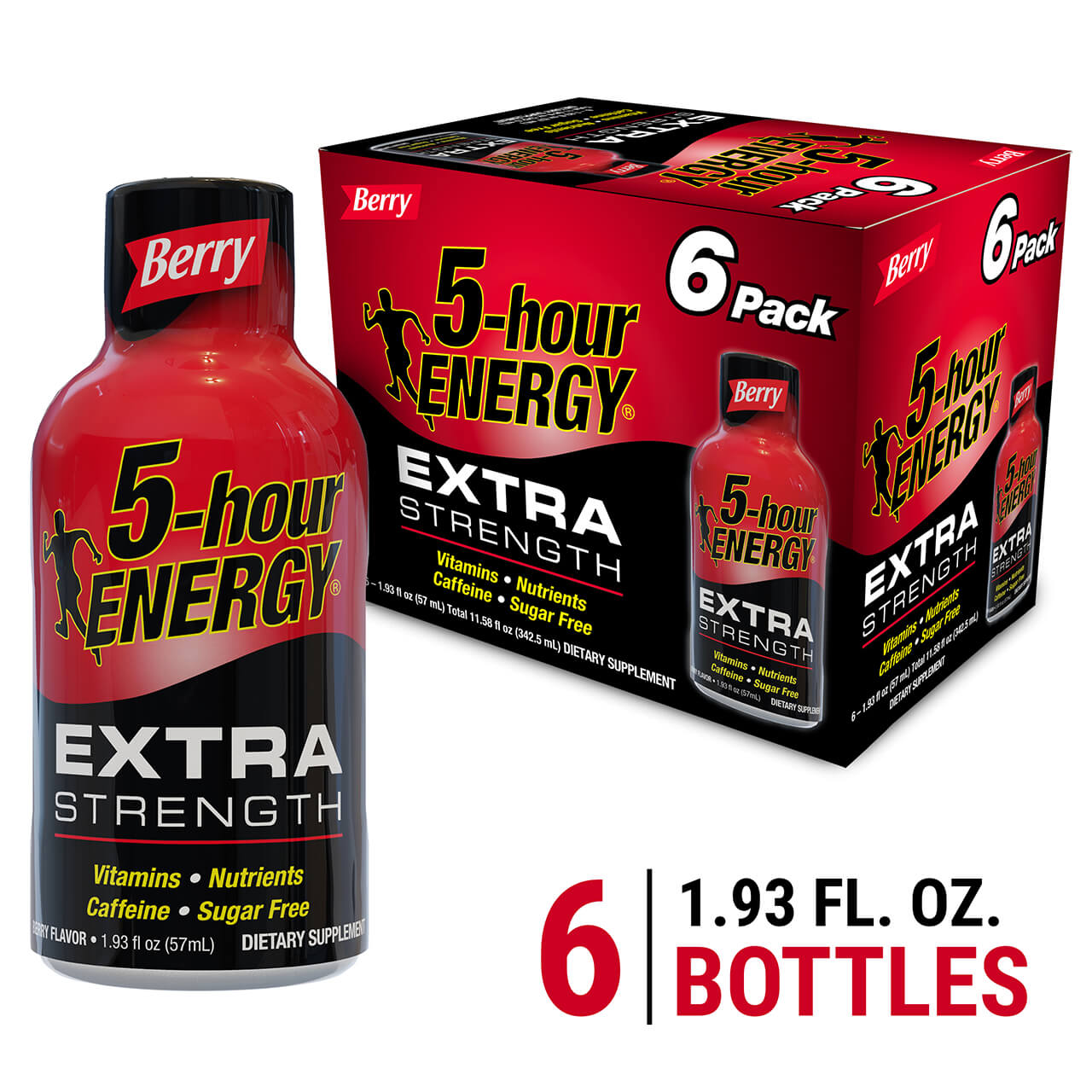 Berry Flavor Extra Strength 5-hour ENERGY Shots