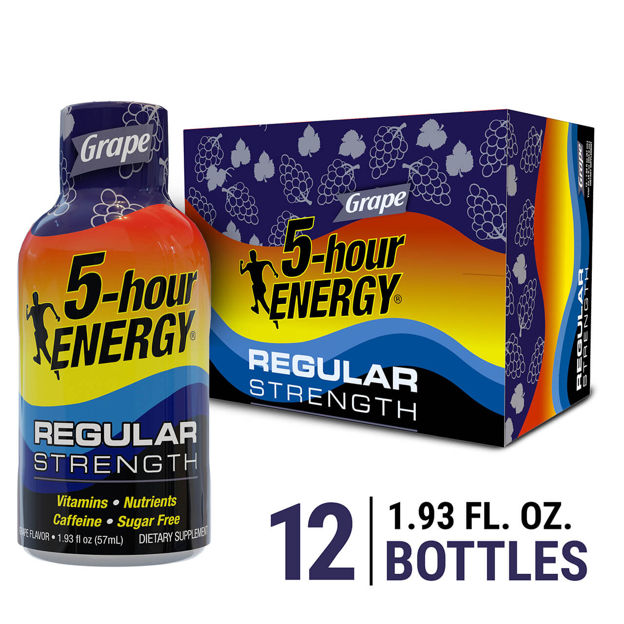 Grape Flavor Regular Strength 5-hour ENERGY Shots