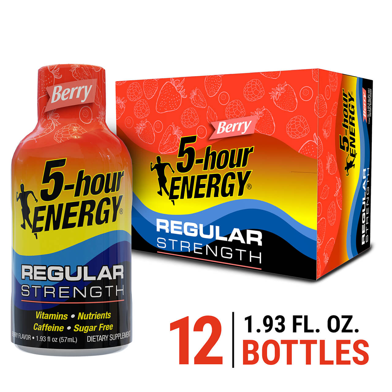 Berry Flavor Regular Strength 5-hour ENERGY Shots