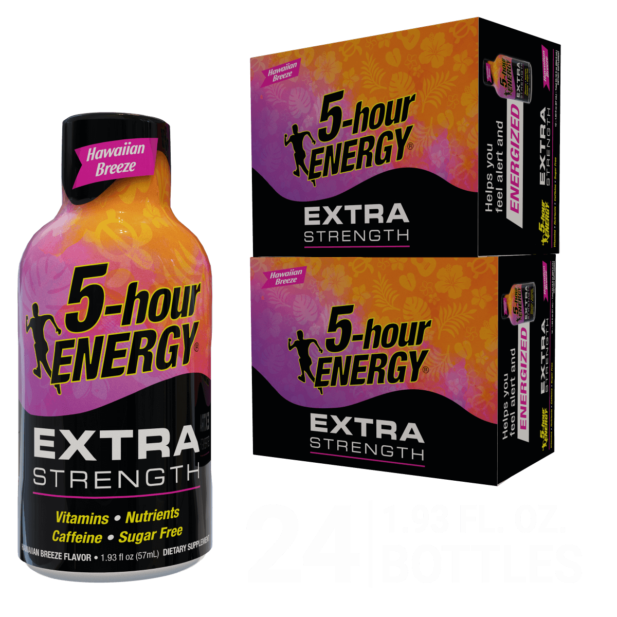 Hawaiian Breeze Flavor Extra Strength 5-hour ENERGY Shots