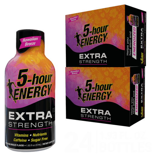 Hawaiian Breeze Flavor Extra Strength 5-hour ENERGY Shots