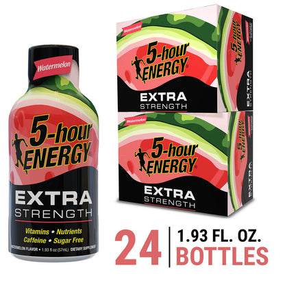 Watermelon Flavor Extra Strength 5-hour ENERGY Shots